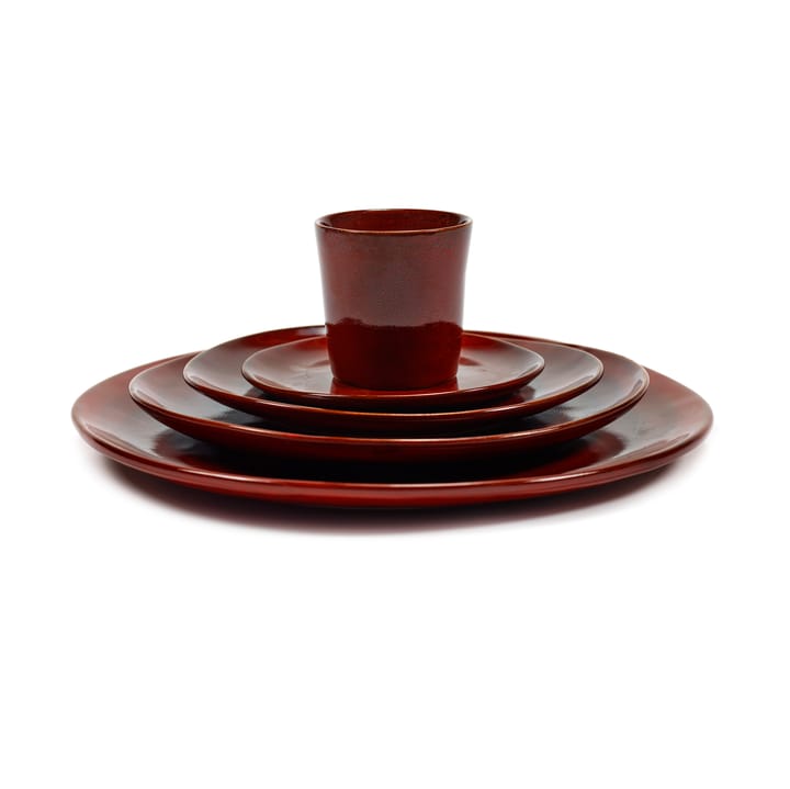 La Mère plate XL Ø27 cm 2-pack - Venetian red - Serax