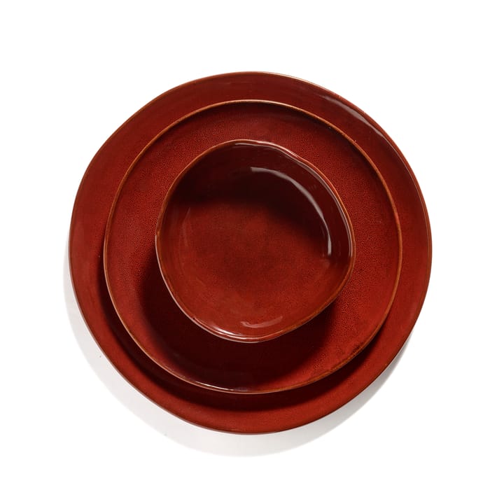 La Mère plate XL Ø27 cm 2-pack - Venetian red - Serax