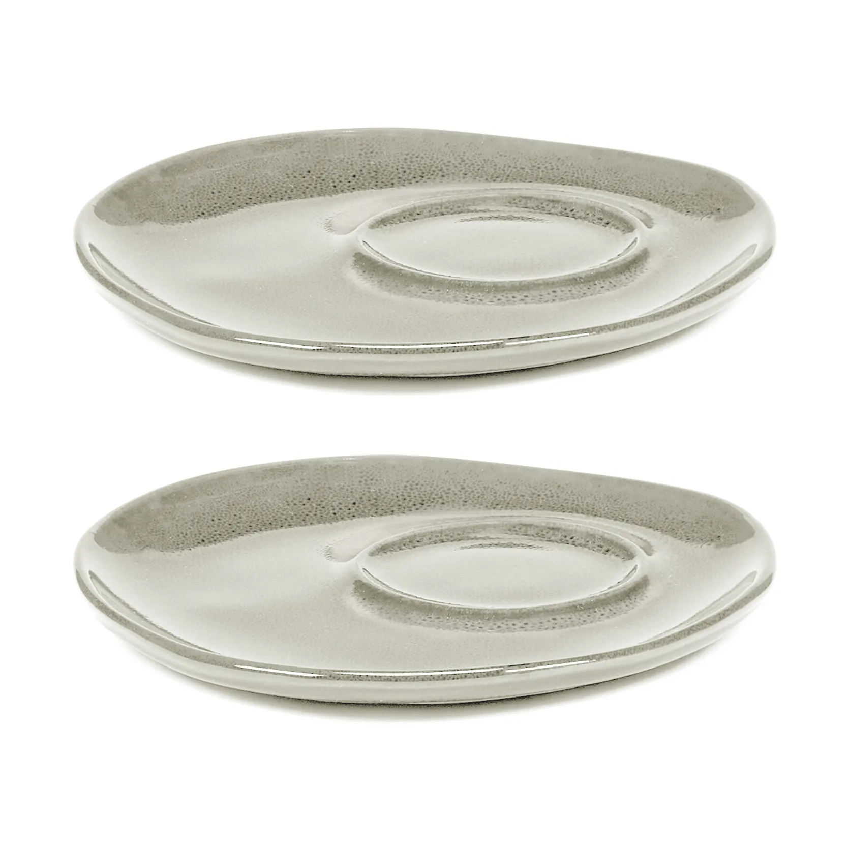 La Mère saucer for coffee cup Ø14.5 cm 2-pack, Off white Serax