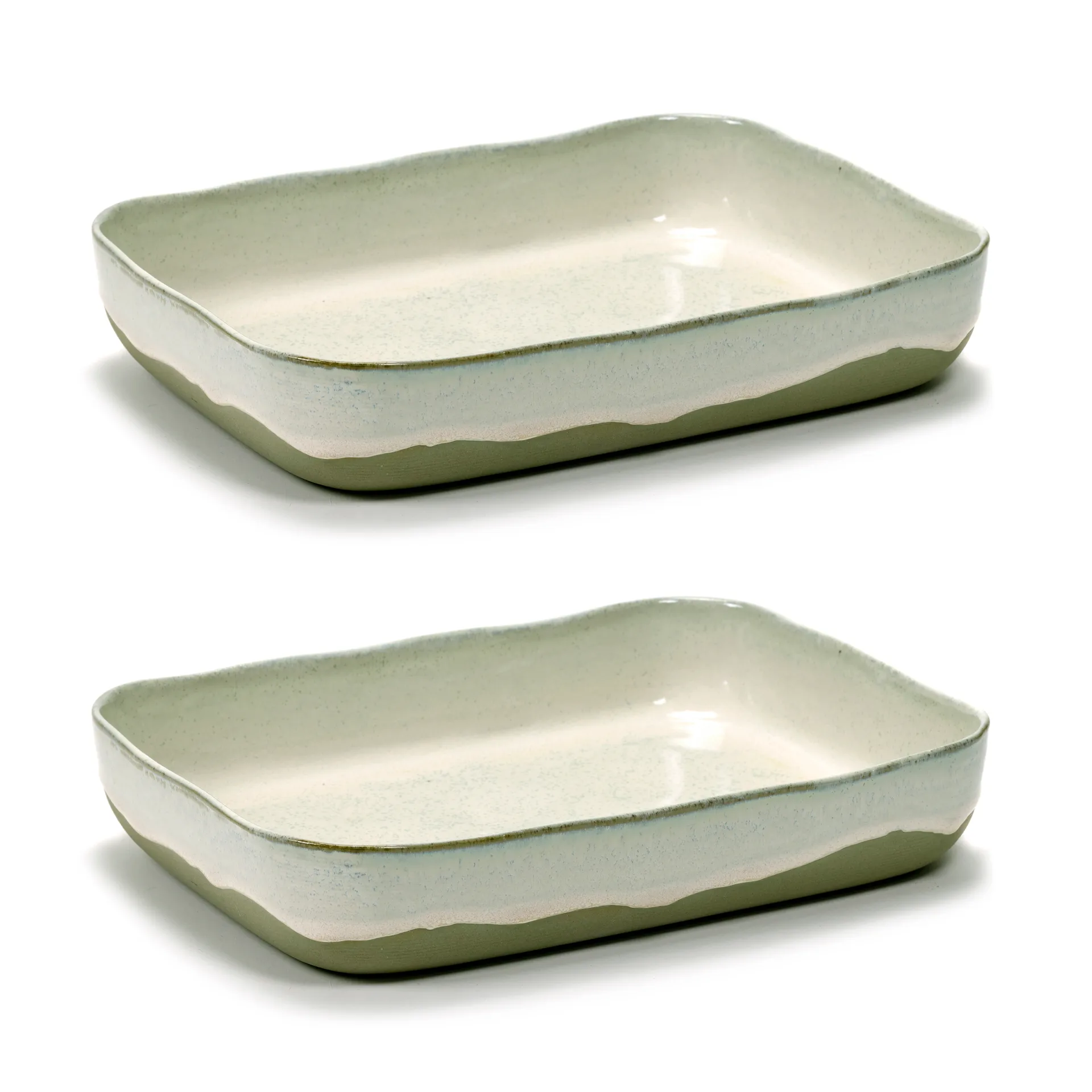 La Nouvelle Table baking dish No10 22x30 cm 2-pack, White Serax