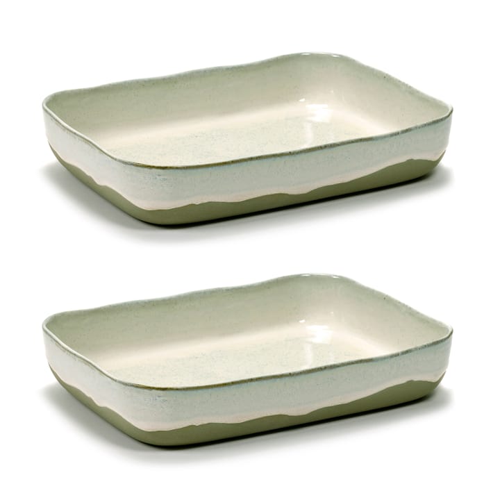 La Nouvelle Table baking dish No10 22x30 cm 2-pack - White - Serax