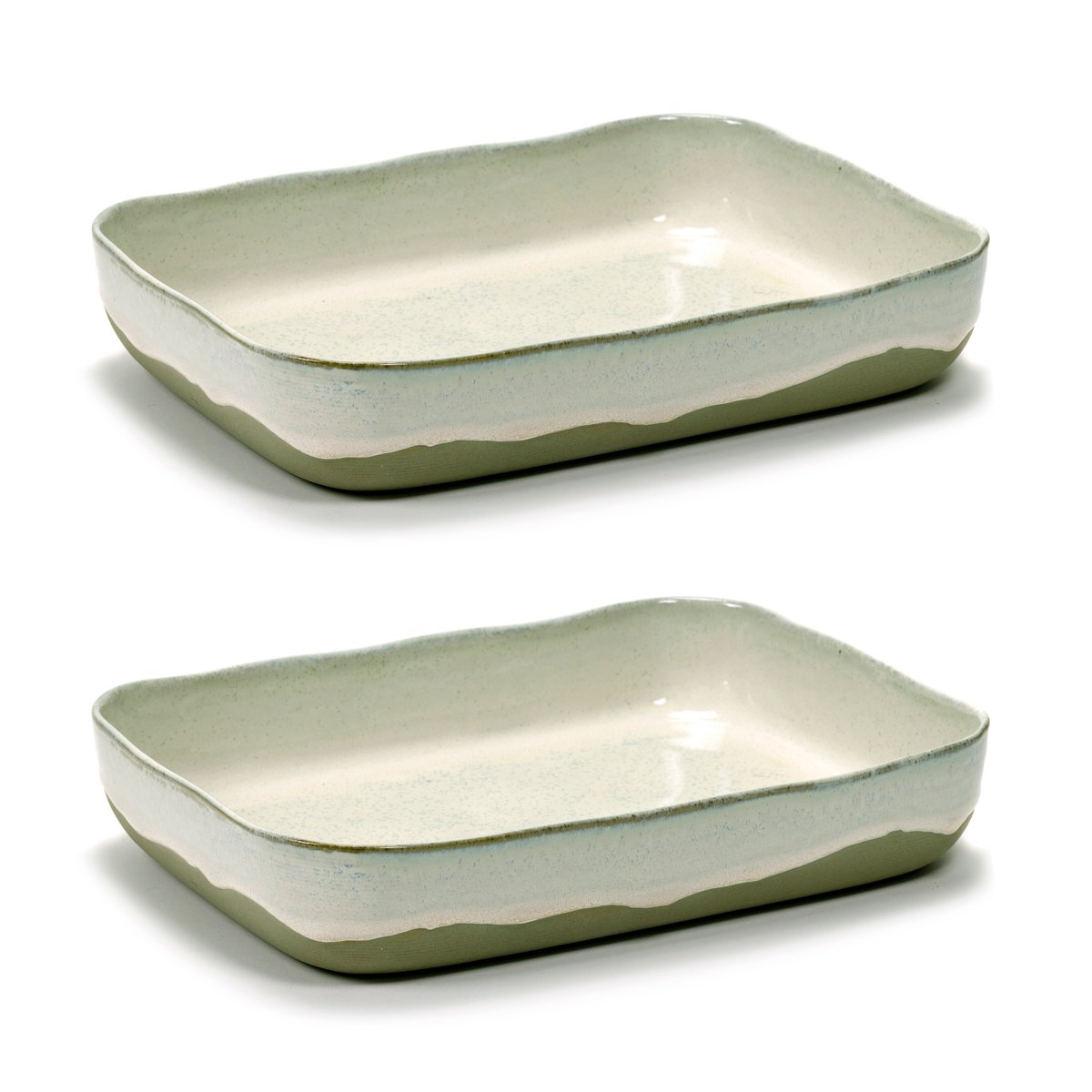 Serax La Nouvelle Table baking dish No10 22x30 cm 2-pack White