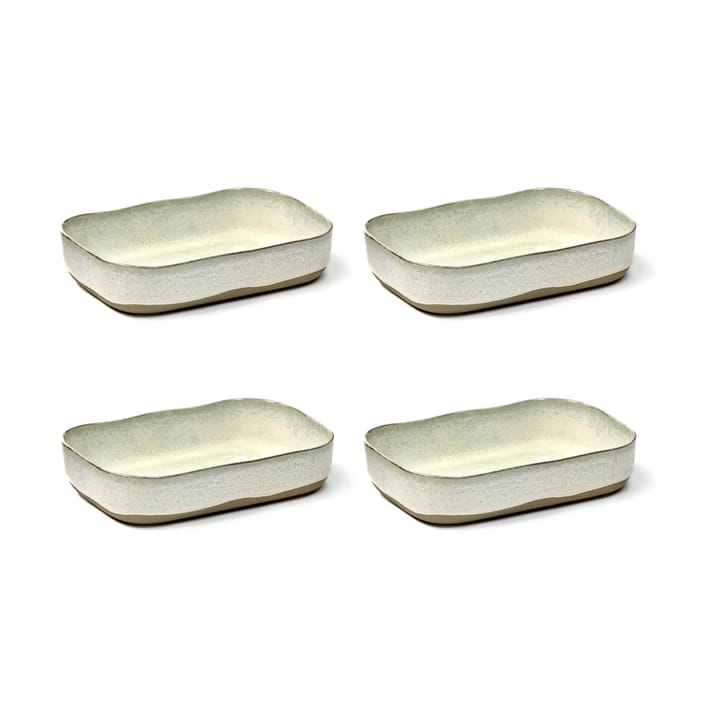 La Nouvelle Table extra deep saucer No5 L 4-pack - White - Serax