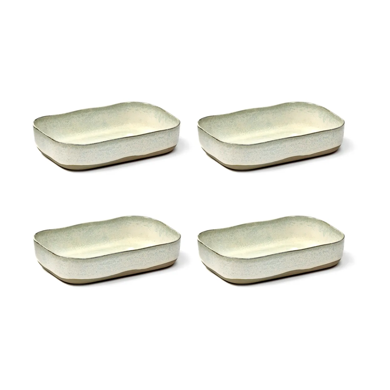 Serax La Nouvelle Table extra deep saucer No5 L 4-pack White