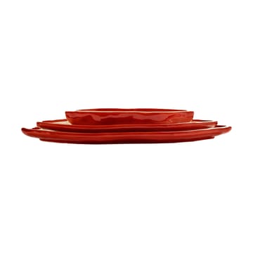 Les Objets Mouleversants brick set 3 parts - Red-white - Serax