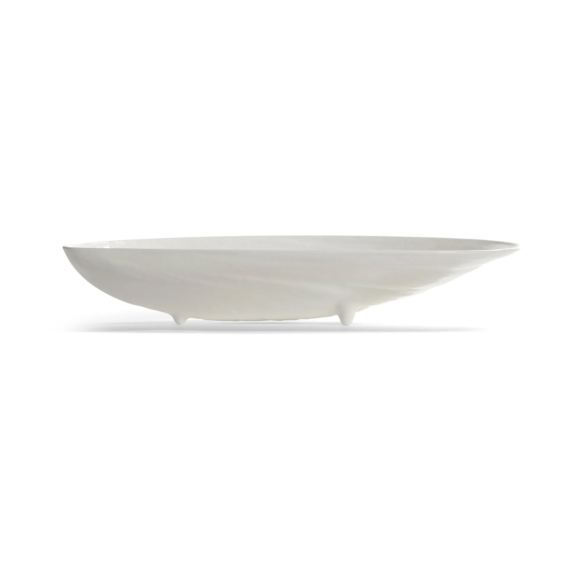 Les Objets Mouleversants Marcel bowl L 21.5x46 cm, White Serax