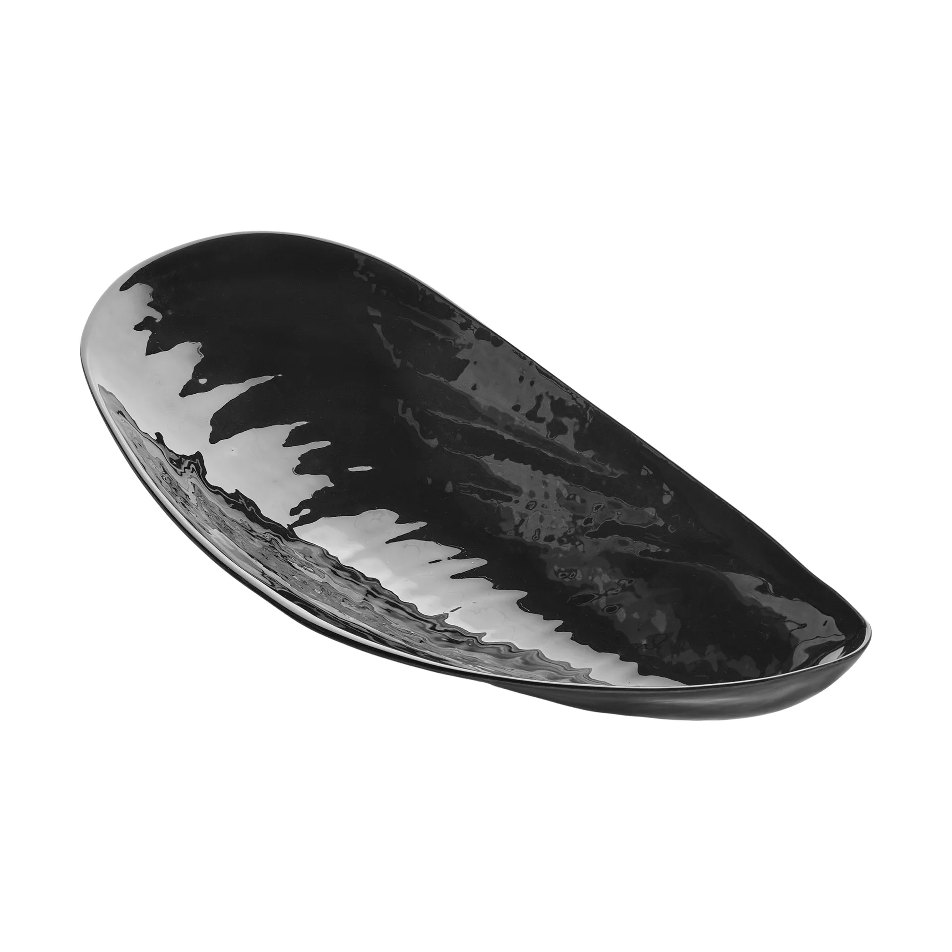 Les Objets Mouleversants Marcel bowl M 14x30.5 cm, Black Serax