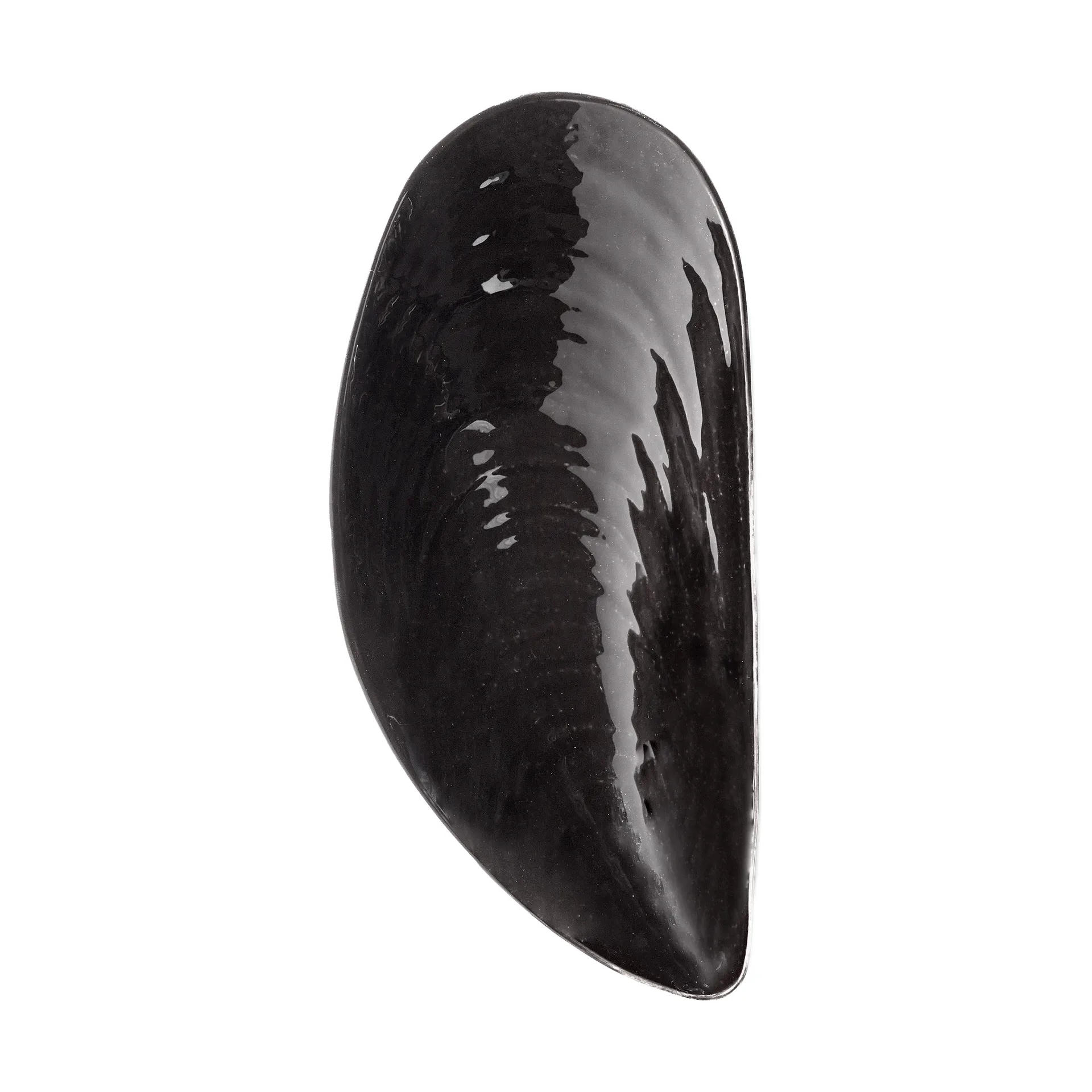 Les Objets Mouleversants Marcel bowl M 14x30.5 cm, Black Serax
