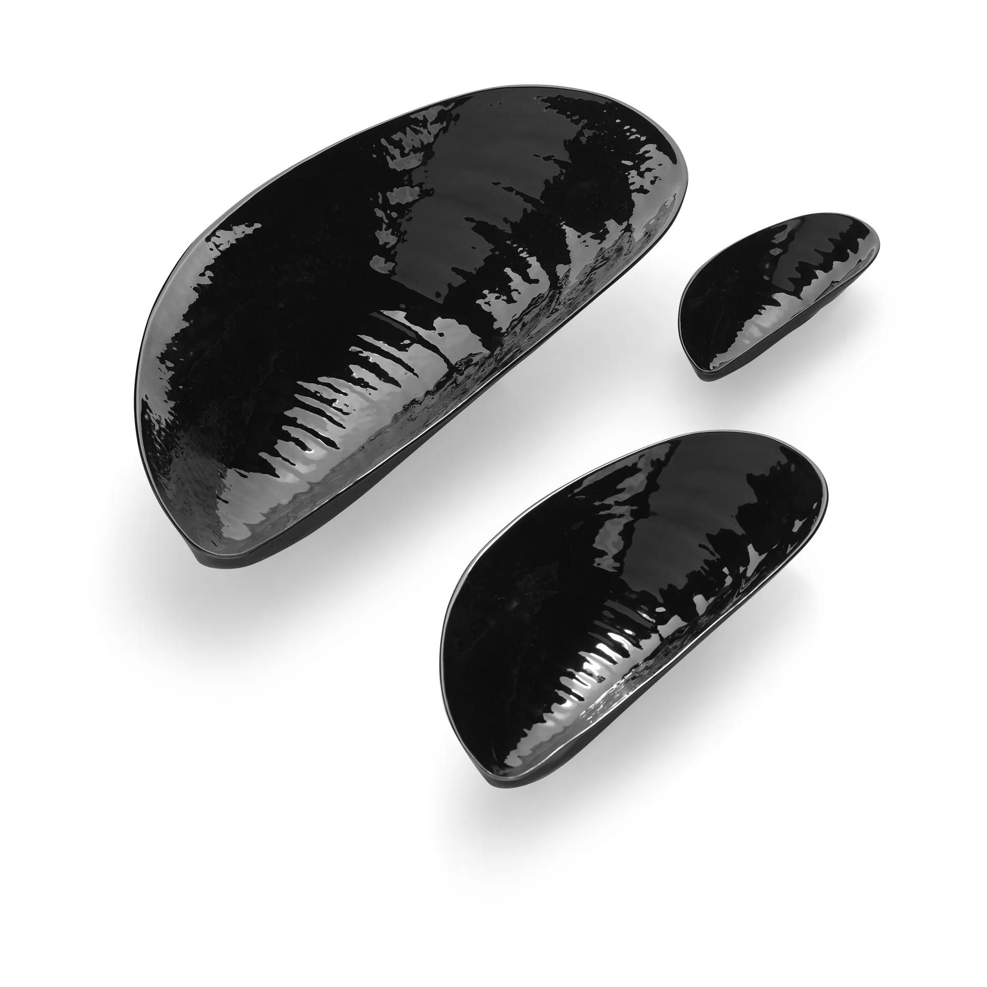 Les Objets Mouleversants Marcel bowl S 7.5x17.5 cm, Black Serax