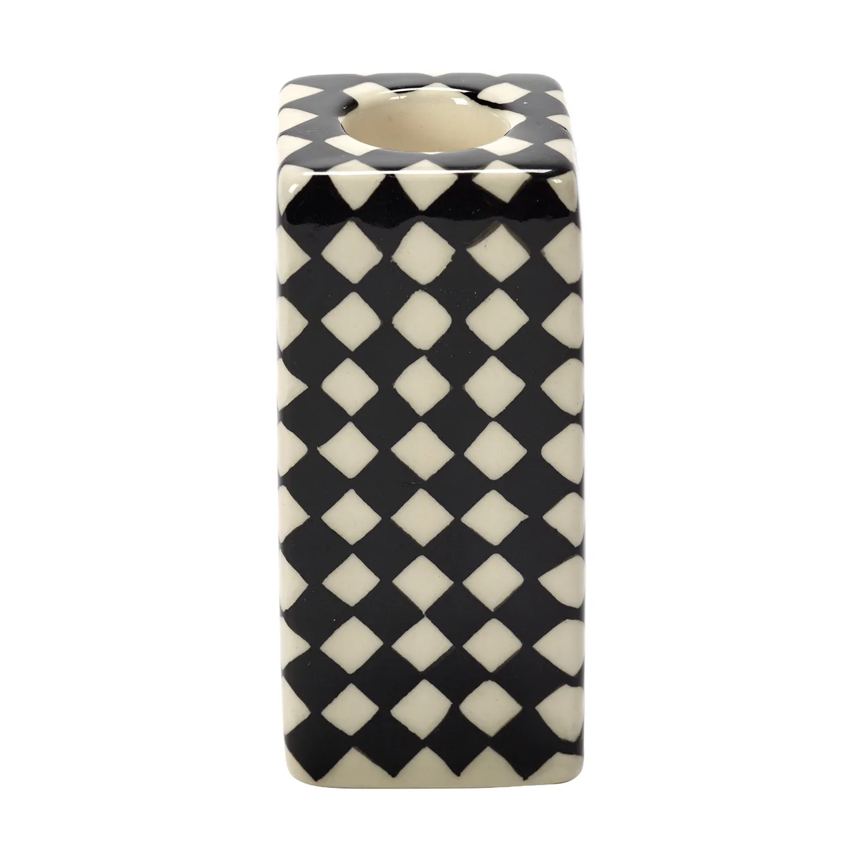 Serax Les Objets Mouleversants N°1 candlestick Black-white