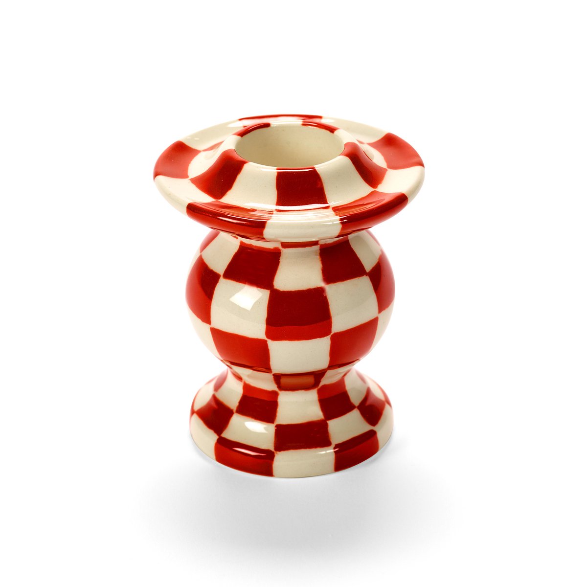 Serax Les Objets Mouleversants N°2 candlestick Red-white