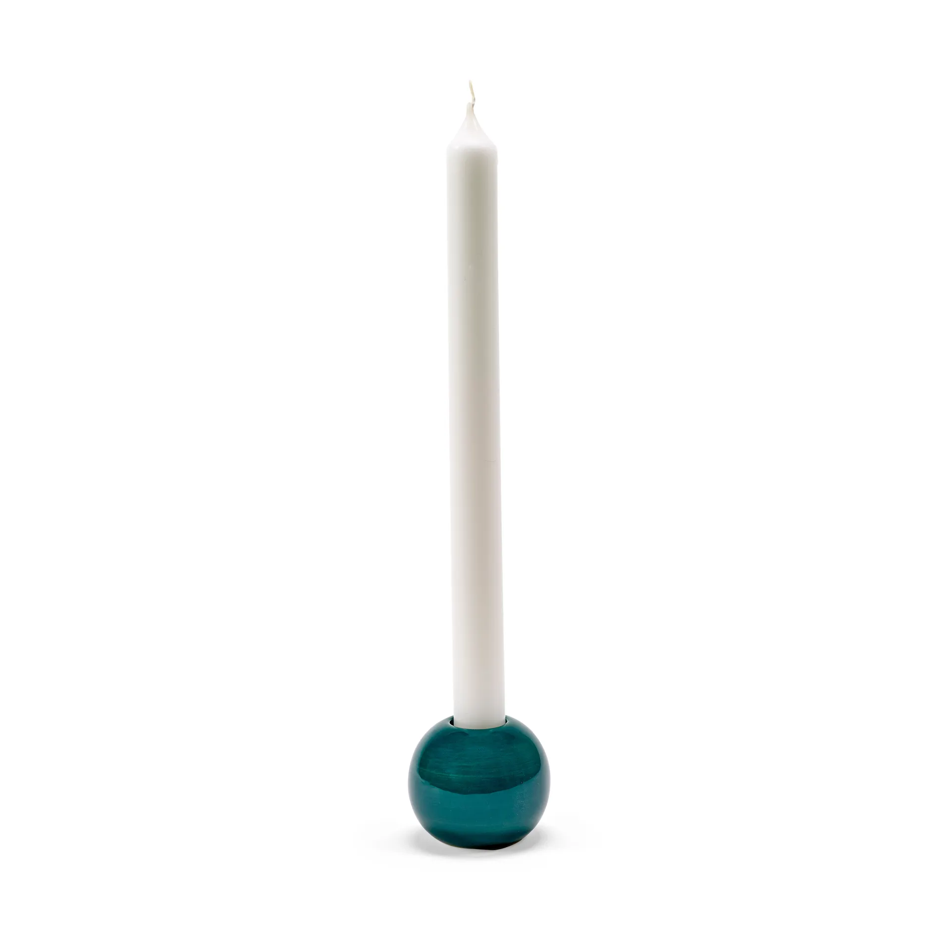 Les Objets Mouleversants N°3 candlestick, Green Serax