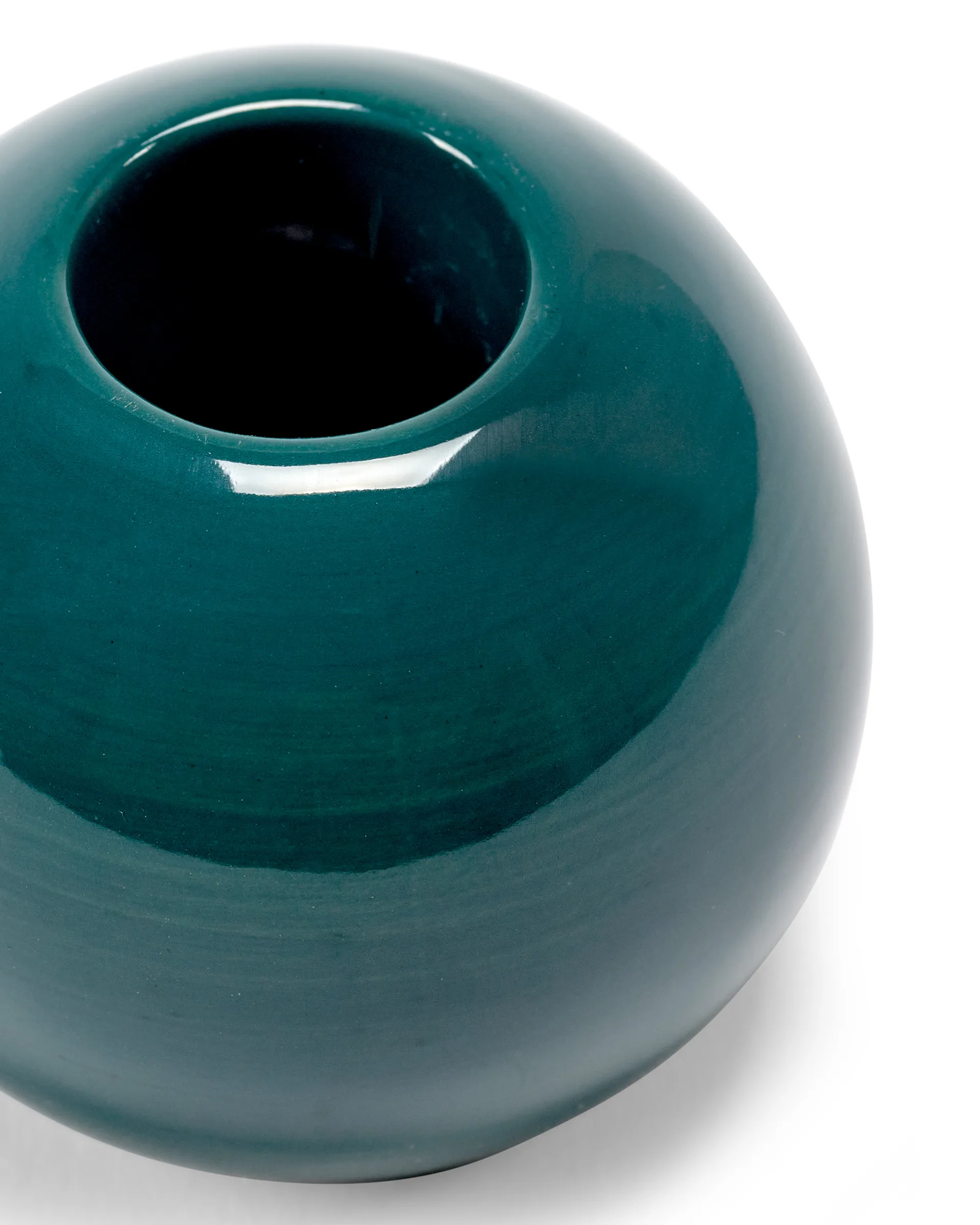 Les Objets Mouleversants N°3 candlestick, Green Serax