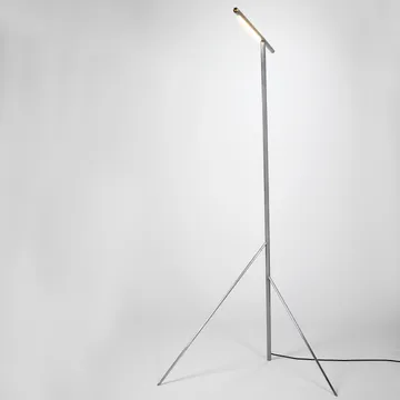Mattia floor lamp - Steel-brass - Serax