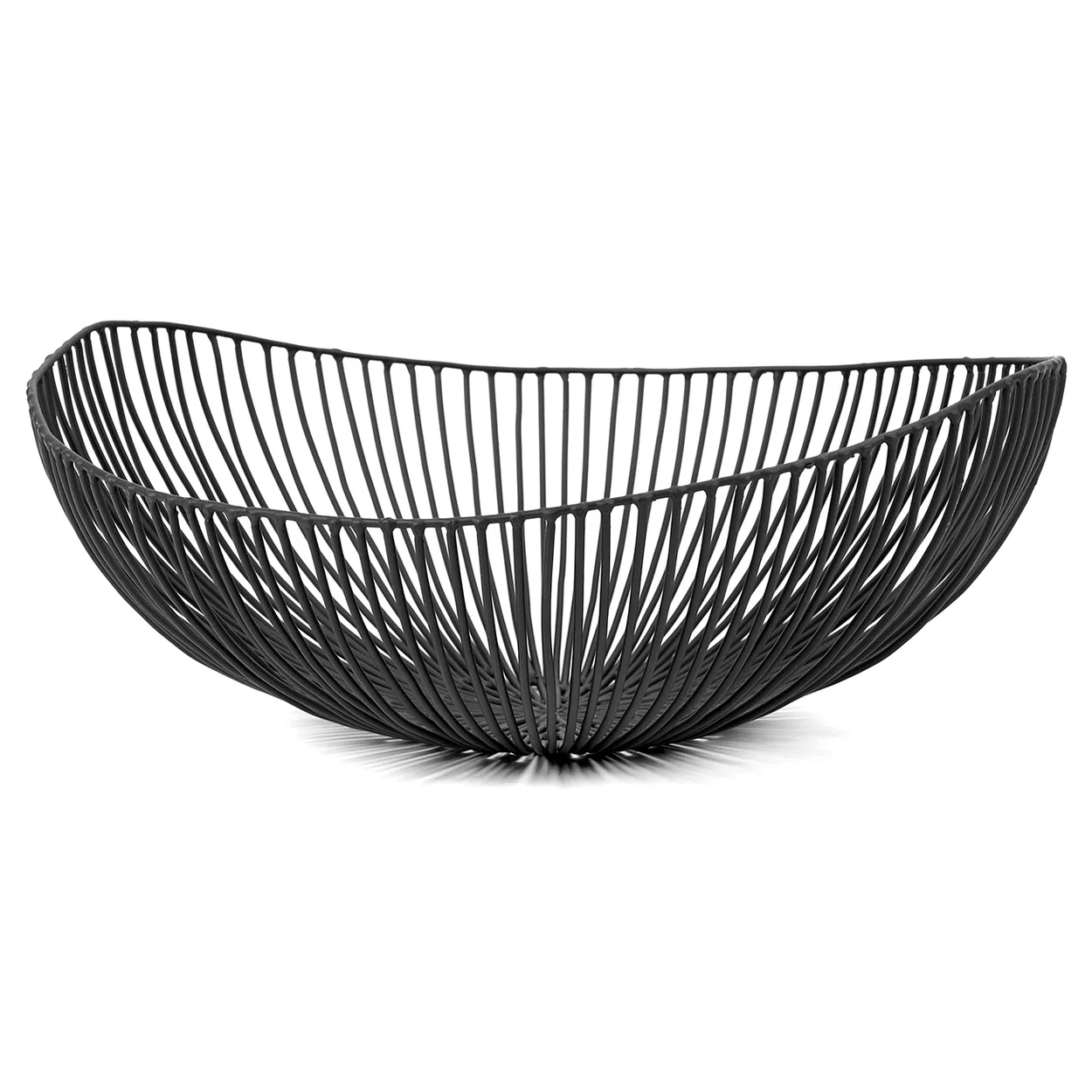 Serax Meo oval bowl black | Scandinavian Design | Fruit bowls | Black