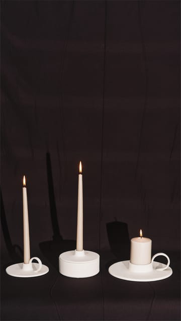 Mira candlestick L - Beige - Serax