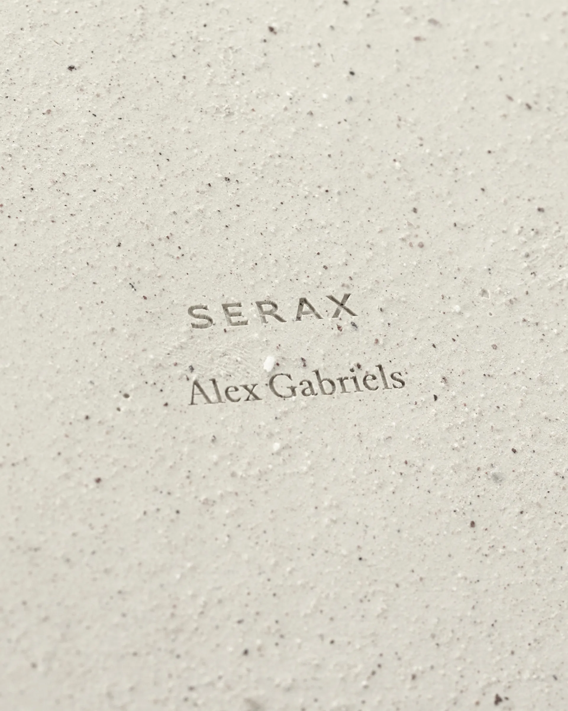 Mira candlestick/storage box, Beige Serax