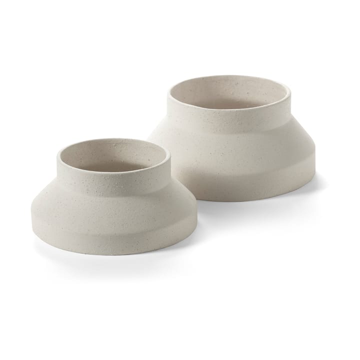 Mira vase/cake stand L, Beige Serax
