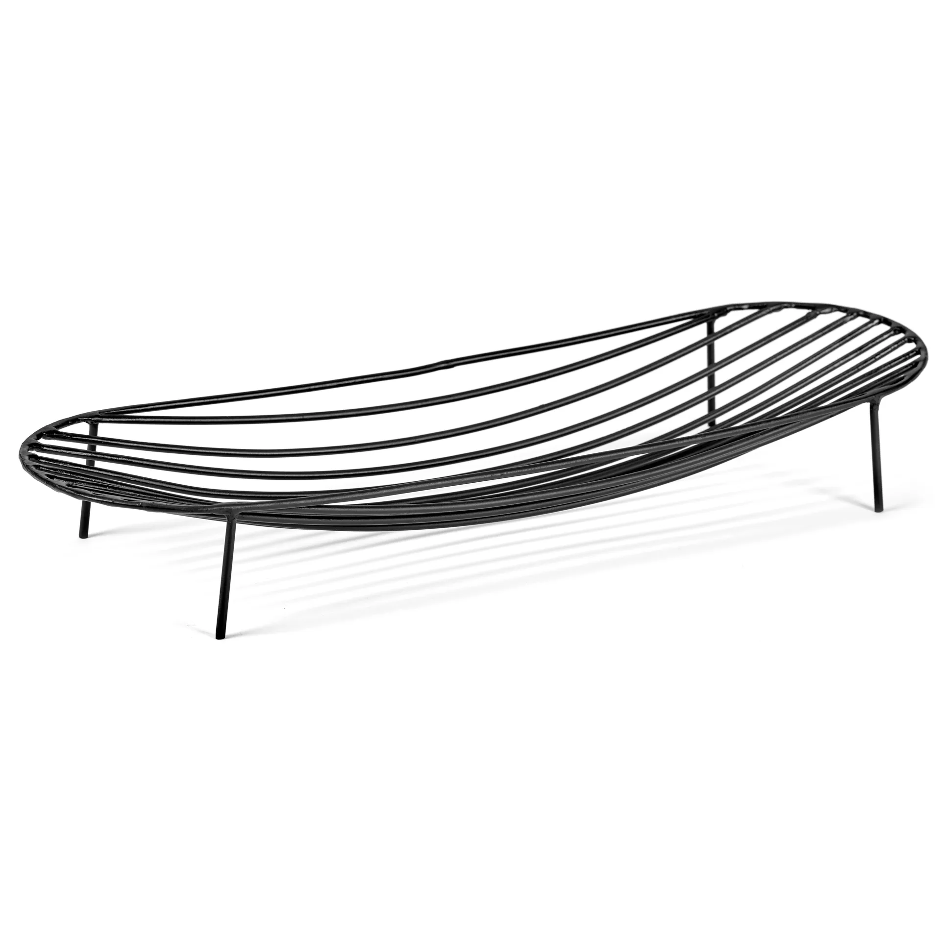 Nana fruit platter 14.5x45 cm, black Serax