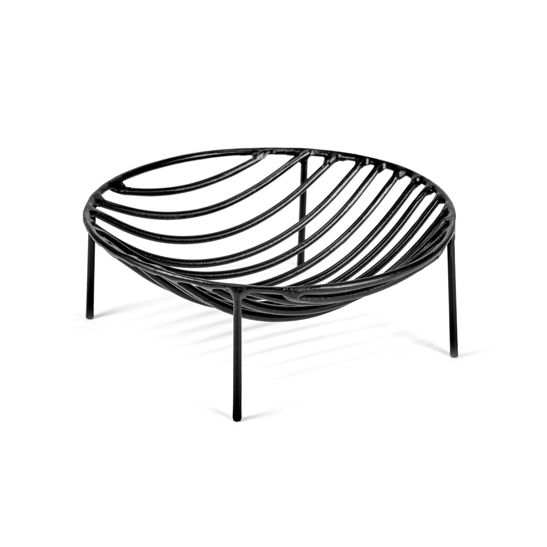 Nana fruit platter Ø20 cm, black Serax