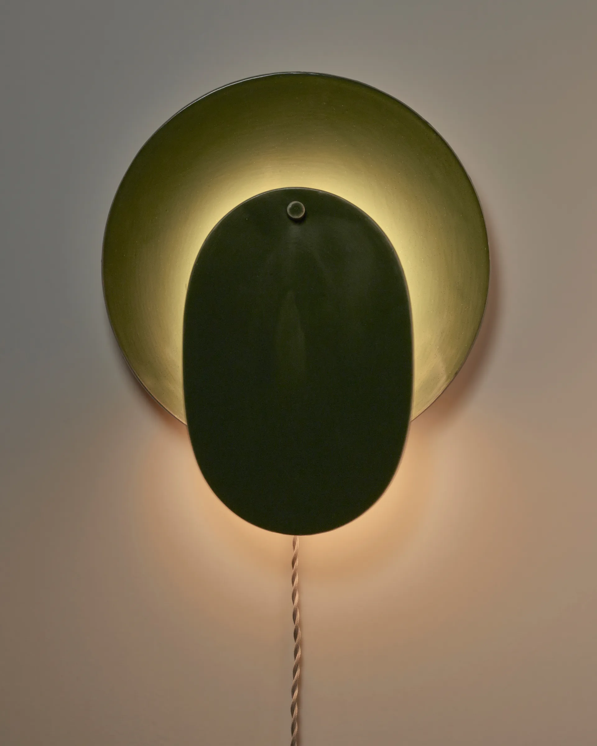 Nebula 01 wall lamp, Green Serax
