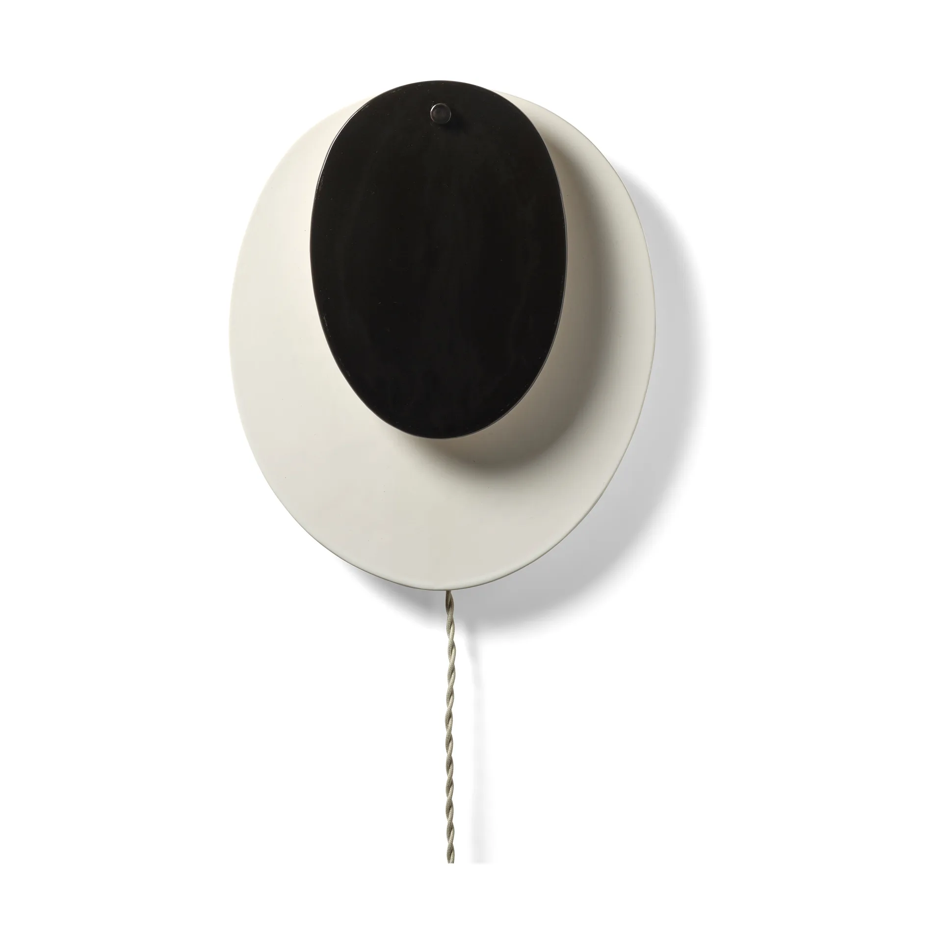 Nebula 02 wall lamp, White-black Serax