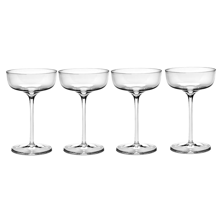 Passe-Partout champagne glass 15 cl 4-pack - clear - Serax