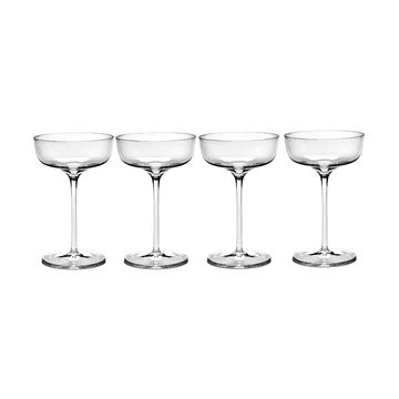 Passe-Partout champagne glass 15 cl 4-pack clear - undefined - Serax