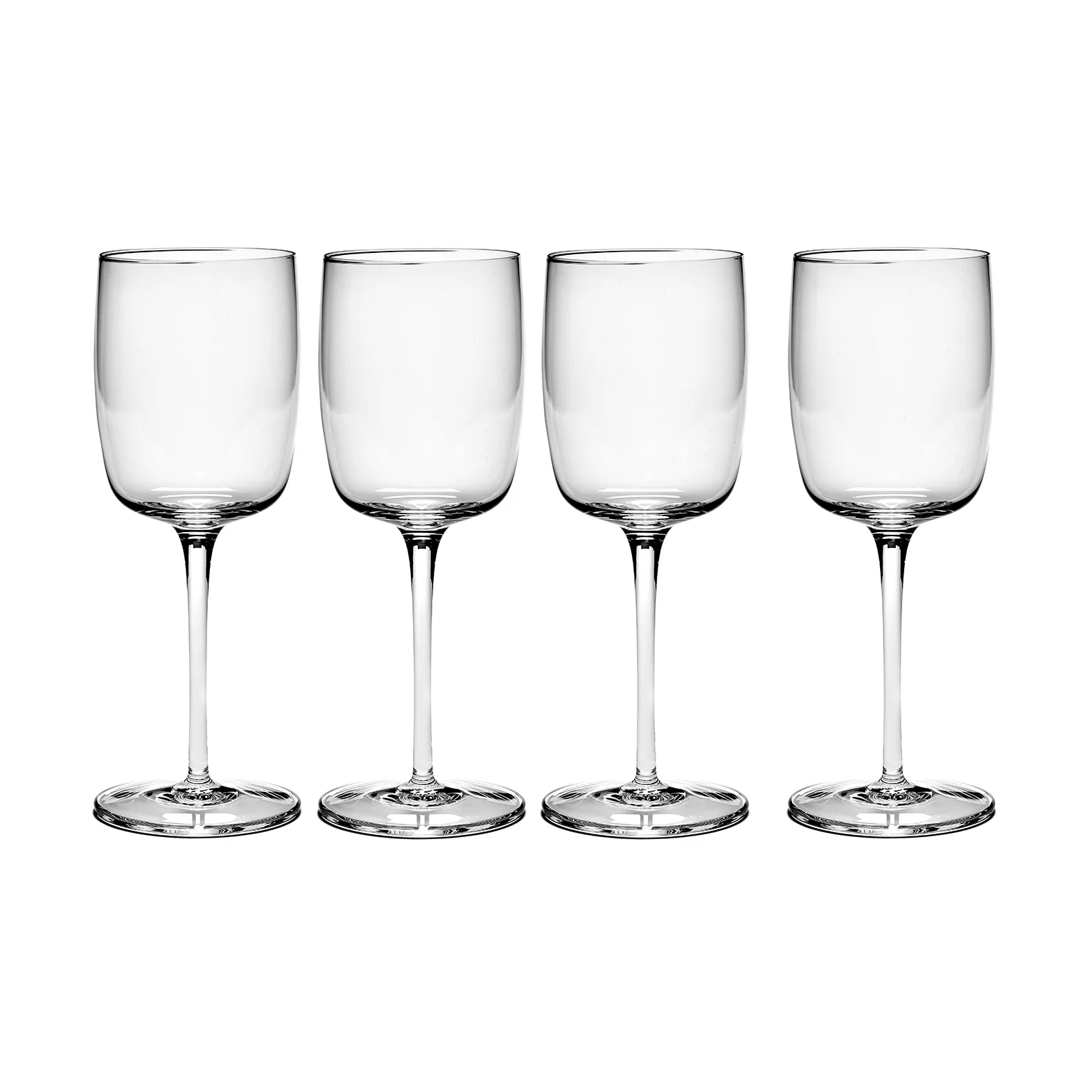 Passe-Partout white wine glass 30 cl 4-pack clear,  Serax