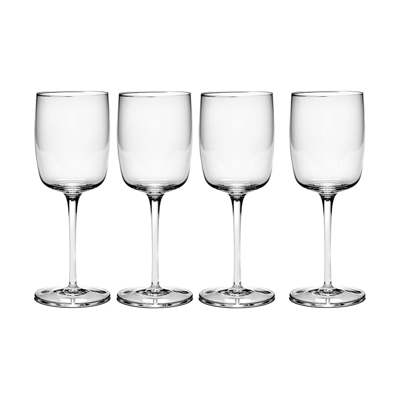 Serax Passe-Partout white wine glass 30 cl 4-pack clear clear