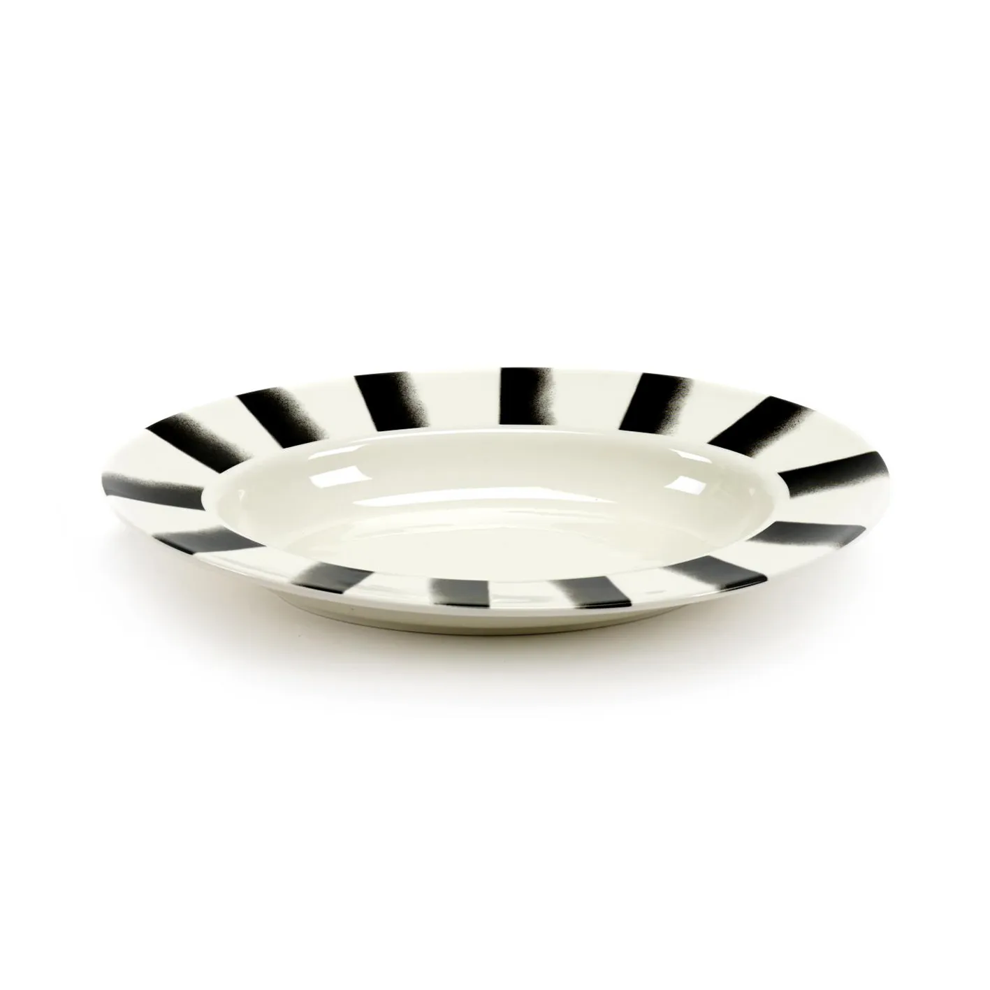 Pasta & Pasta oval plate S, lines Serax