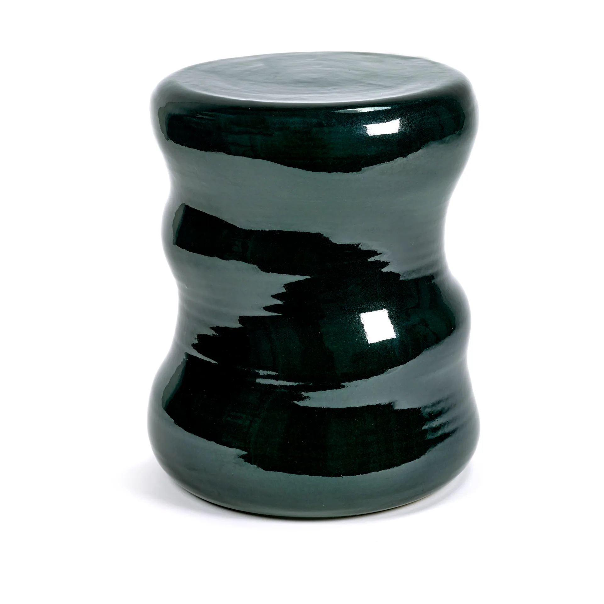 Pawn side table Ø29x34 cm, Green Serax