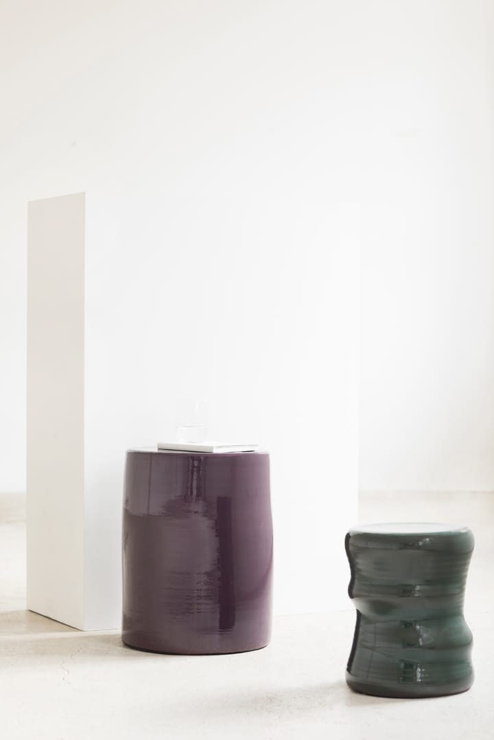 Pawn side table Ø29x34 cm, Green Serax