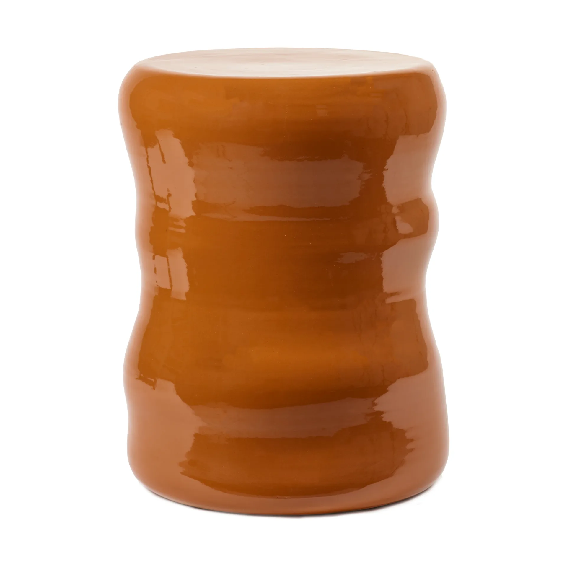 Pawn side table Ø35x43 cm, Rust Serax