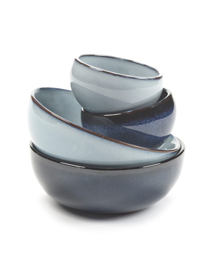 Pure apero bowl 4 pieces - Blue - Serax