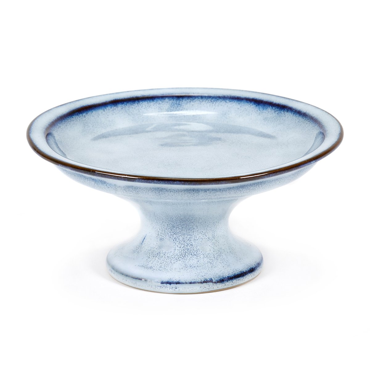 Serax Pure cake plate glazed S 16.5 cm Blue | Scandinavian Design | Cake stands | Blue