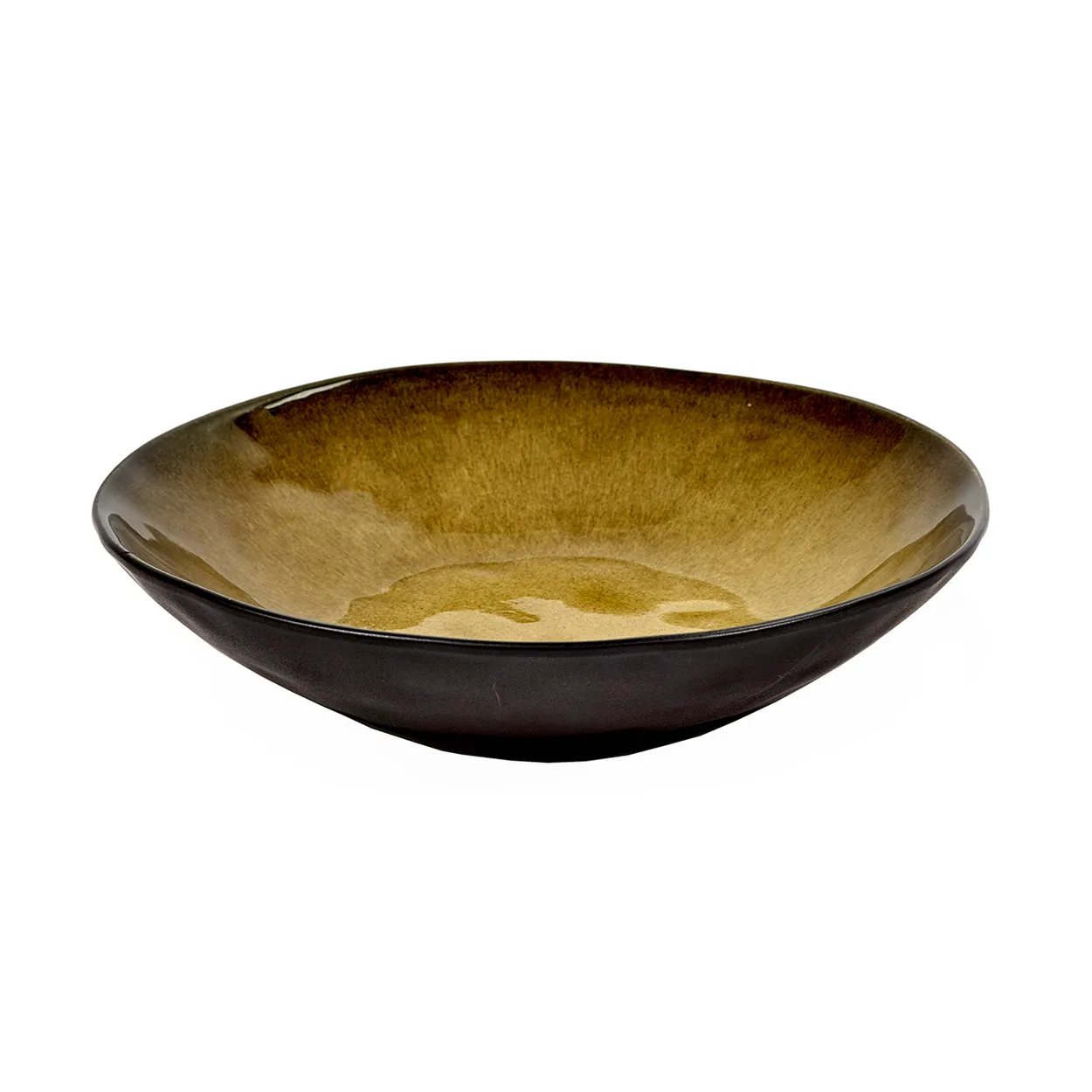 Serax Pure deep plate 23.5 cm green | Scandinavian Design | Deep plates | Green