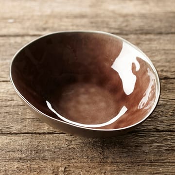 Pure oval bowl large - brown - Serax