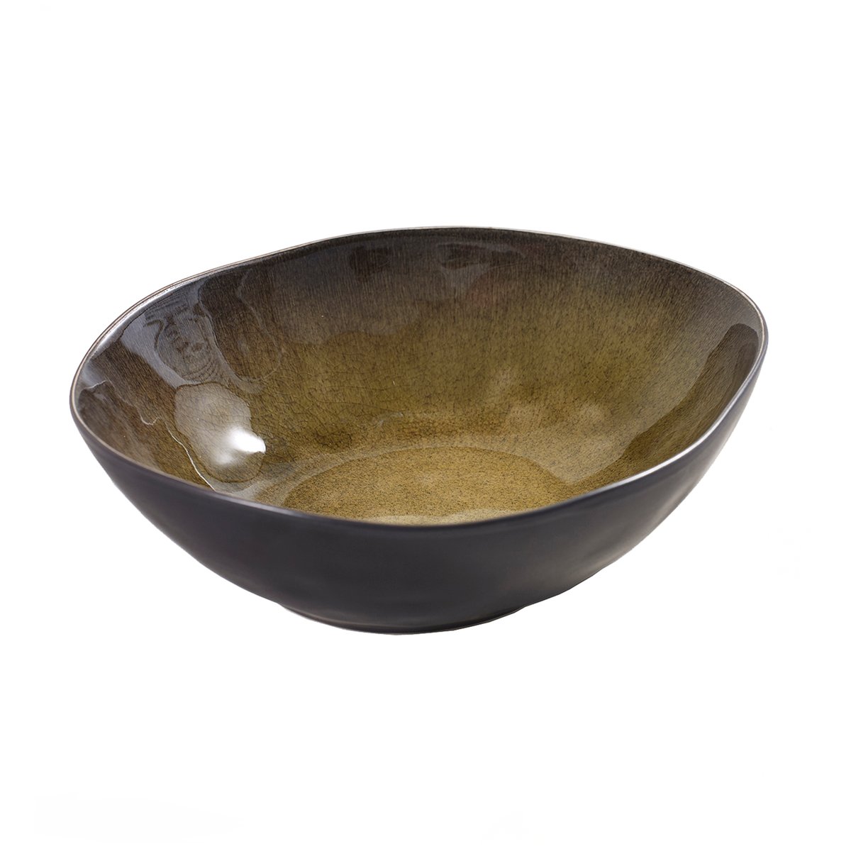 Serax Pure oval bowl large green | Scandinavian Design | Serving bowls | Green
