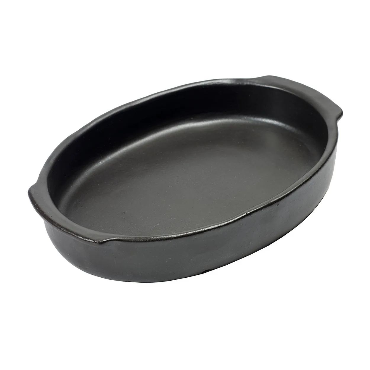 Serax Pure oval oven form M black | Scandinavian Design | Oven dishes | Black