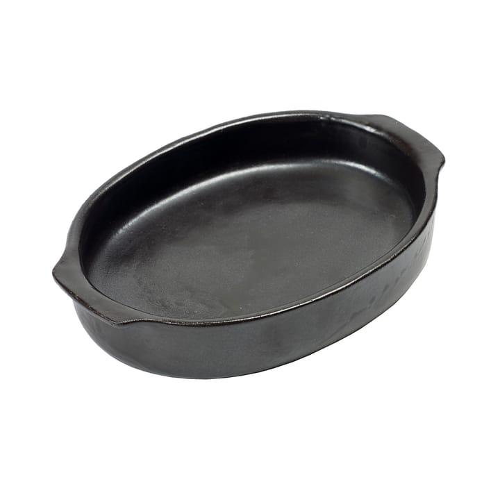 Pure oval oven form S - black - Serax