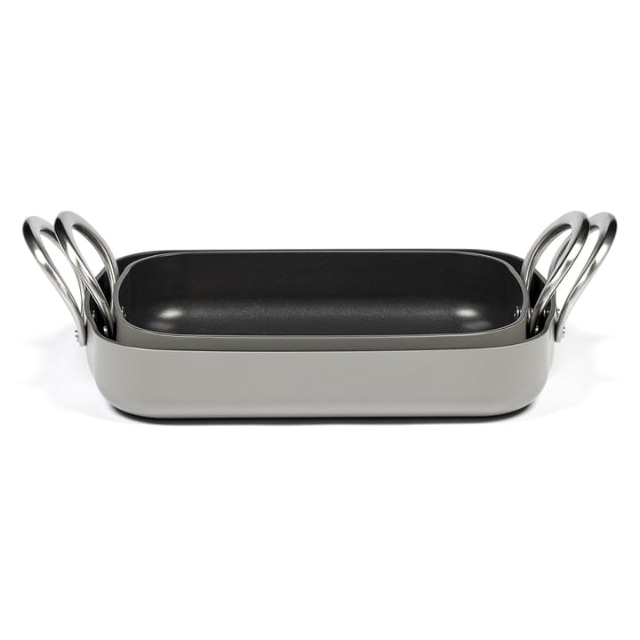 Pure oven form 23x34 cm - stone grey - Serax