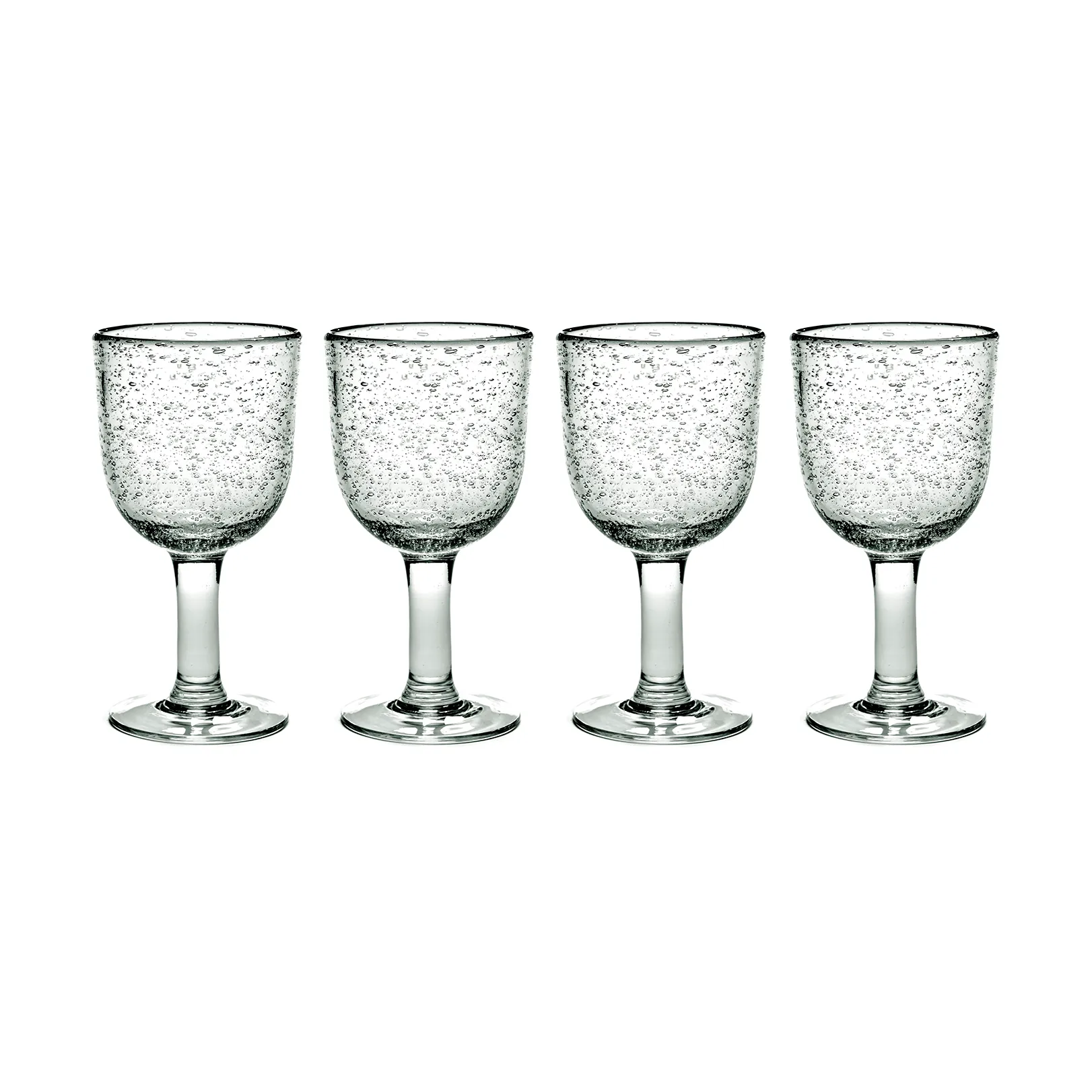 Pure Pascale red wine glass 4-pack clear,  Serax