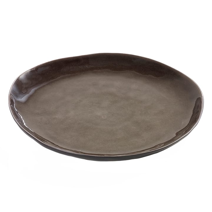 Pure plate 28 cm - grey - Serax