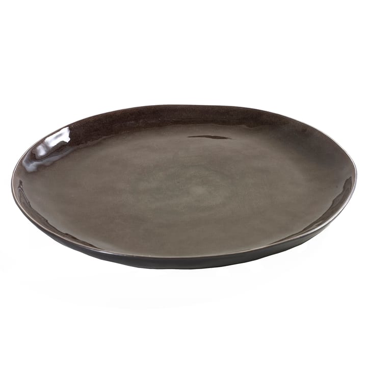 Pure plate 34 cm - grey - Serax