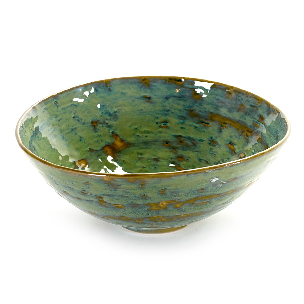 Serax Pure salad bowl 28.5 cm sea green | Scandinavian Design | Salad bowls | Green