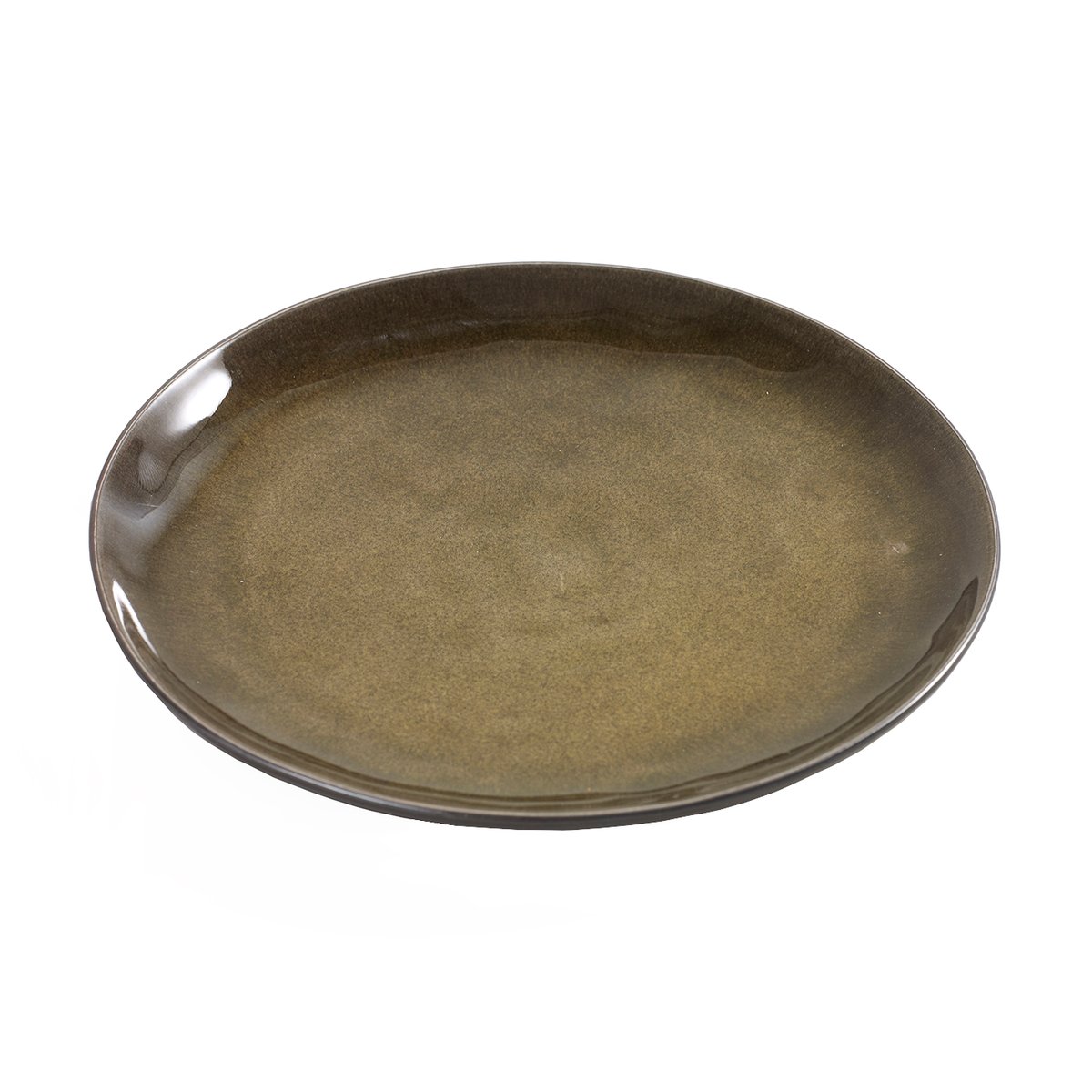 Serax Pure small plate 20.5 cm green | Scandinavian Design | Small plates & side plates | Green