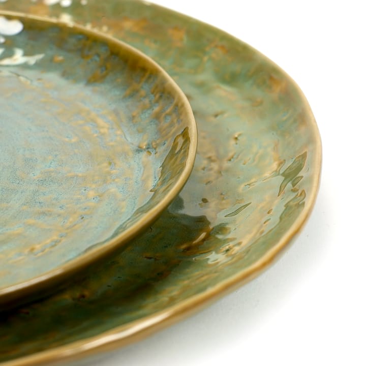 Pure small plate medium - sea green - Serax