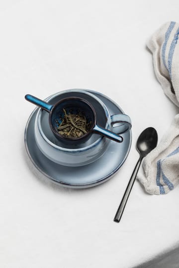 Pure tea strainer glazed 6 cm - Dark blue - Serax