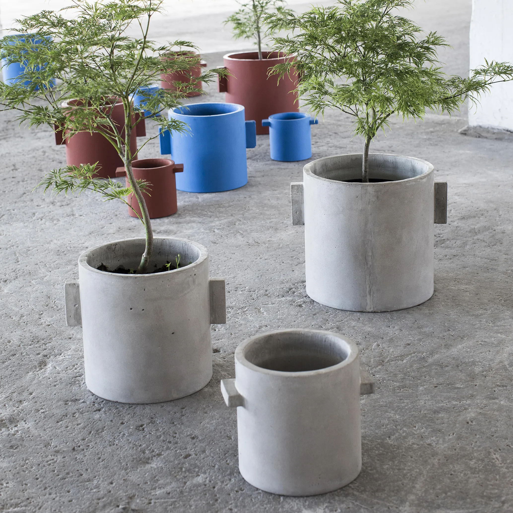 Rond flower pot Ø25 cm from Serax - NordicNest.com